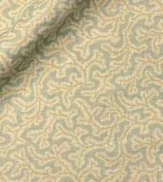 Big Dulcie Linen Fabric by Ian Sanderson Celadon Big Dulcie Linen Fabric by Ian Sanderson Celadon