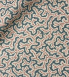 Big Dulcie Linen Fabric by Ian Sanderson Indiennes Big Dulcie Linen Fabric by Ian Sanderson Indiennes