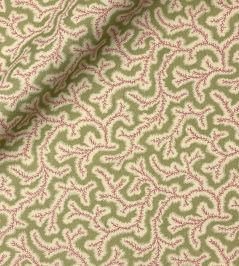 Big Dulcie Linen Fabric by Ian Sanderson Sweet Pea Big Dulcie Linen Fabric by Ian Sanderson Sweet Pea