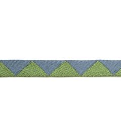 Big Top Tape Trim by Christopher Farr Cloth Green Big Top Tape Trim by Christopher Farr Cloth Green