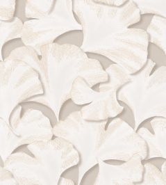 Biloba Wallpaper by Casadeco Beige Lin Biloba Wallpaper by Casadeco Beige Lin