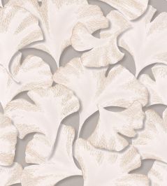 Biloba Wallpaper by Casadeco Taupe Biloba Wallpaper by Casadeco Taupe