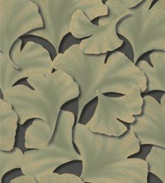 Biloba Wallpaper by Casadeco Vert Kaki Biloba Wallpaper by Casadeco Vert Kaki
