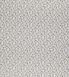 Biloba Fabric by Clarke & Clarke Pebble Biloba Fabric by Clarke & Clarke Pebble