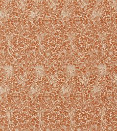 Bird & Anemone Weave Outdoor Fabric by Morris & Co Apricot/Linen Bird & Anemone Weave Outdoor Fabric by Morris & Co Apricot/Linen