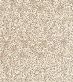Bird & Anemone Weave Outdoor Fabric by Morris & Co Linen Bird & Anemone Weave Outdoor Fabric by Morris & Co Linen