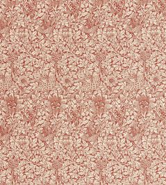Bird & Anemone Weave Outdoor Fabric by Morris & Co Rose Bird & Anemone Weave Outdoor Fabric by Morris & Co Rose