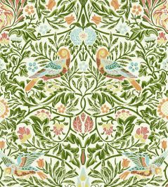 Bird Wallpaper by Morris & Co Boughs Green Bird Wallpaper by Morris & Co Boughs Green