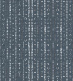 Birdlip Fabric by Parker & Jules Midnight Birdlip Fabric by Parker & Jules Midnight