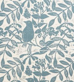 Birds & Bees Fabric by Molly Mahon Petrol Birds & Bees Fabric by Molly Mahon Petrol