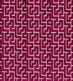 Biscaya Fabric by Camengo Fuschia Biscaya Fabric by Camengo Fuschia