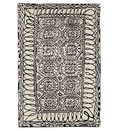 Black on White Estambul Rug by Nanimarquina 1 Black on White Estambul Rug by Nanimarquina 1