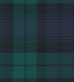 Black Watch Mod Fabric by The Isle Mill Black/Blue/Green Black Watch Mod Fabric by The Isle Mill Black/Blue/Green
