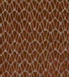 Rombo Fabric by Black Edition Copper Rombo Fabric by Black Edition Copper