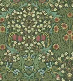 Blackthorn Wallpaper by Morris & Co Green Blackthorn Wallpaper by Morris & Co Green