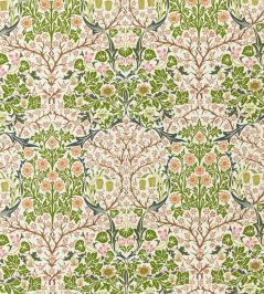 Blackthorn Weave Outdoor Fabric by Morris & Co Nettle/Clay Blackthorn Weave Outdoor Fabric by Morris & Co Nettle/Clay