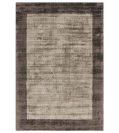 Blade Border Rug by Asiatic Mocha, Chocolate Blade Border Rug by Asiatic Mocha, Chocolate