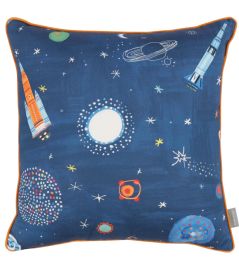 Blast Off Cushion 50 x 50cm by Villa Nova Blue Blast Off Cushion 50 x 50cm by Villa Nova Blue