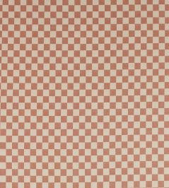 Blenets Check Mini Fabric by Harlequin Terracotta Blenets Check Mini Fabric by Harlequin Terracotta