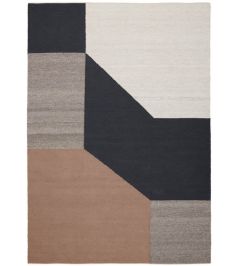 Blocchi Rug by Linie Design Powder Blocchi Rug by Linie Design Powder