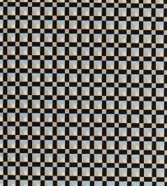 Blocks Fabric by Harlequin Cornflower / Black Earth / Sketched Blocks Fabric by Harlequin Cornflower / Black Earth / Sketched