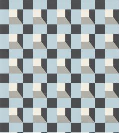 Blocks Wallpaper by Harlequin Cornflower / Black Earth / Sketched Blocks Wallpaper by Harlequin Cornflower / Black Earth / Sketched