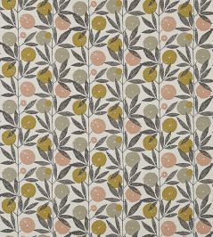 Blomma Fabric by Scion Toffee / Blush / Putty Blomma Fabric by Scion Toffee / Blush / Putty
