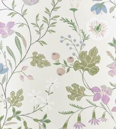 Bloom Wallpaper by Thibaut Lilac Bloom Wallpaper by Thibaut Lilac