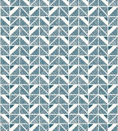 Bloomsbury Square Wallpaper by Anna French Blue Bloomsbury Square Wallpaper by Anna French Blue