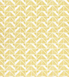 Bloomsbury Square Fabric by Anna French Gold Bloomsbury Square Fabric by Anna French Gold