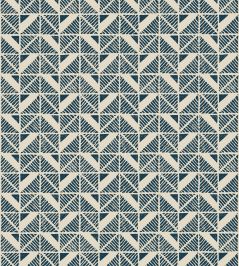Bloomsbury Square Wallpaper by Anna French Navy Bloomsbury Square Wallpaper by Anna French Navy