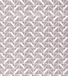 Bloomsbury Square Fabric by Anna French Plum Bloomsbury Square Fabric by Anna French Plum