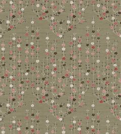 Blossom Fabric by Lewis & Wood Tea Rose Blossom Fabric by Lewis & Wood Tea Rose