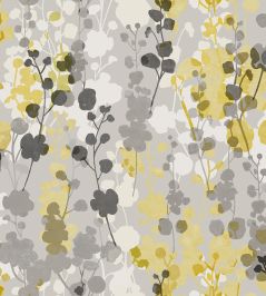 Blossom Wallpaper by Ohpopsi Mustard Grey Blossom Wallpaper by Ohpopsi Mustard Grey