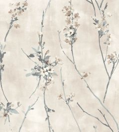 Blossom Wallpaper by Woodchip & Magnolia Cream Blossom Wallpaper by Woodchip & Magnolia Cream