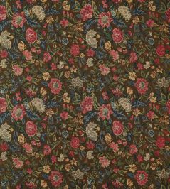 Blostma Tapestry Fabric by Zoffany Tabac Blostma Tapestry Fabric by Zoffany Tabac