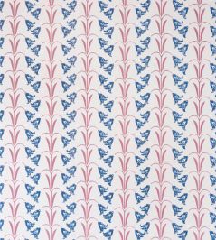 Bluebells Wallpaper by Barneby Gates Blue/Raspberry Bluebells Wallpaper by Barneby Gates Blue/Raspberry