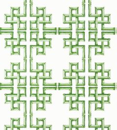 Boca Bamboo Wallpaper by Thibaut Green Boca Bamboo Wallpaper by Thibaut Green
