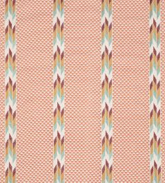 Bodhi Fabric by Jane Churchill Red/Multi Bodhi Fabric by Jane Churchill Red/Multi