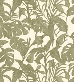 Bogota Wallpaper by Caselio Vert Kaki Bogota Wallpaper by Caselio Vert Kaki