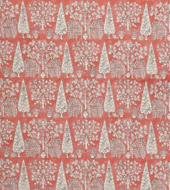 Bohemian Forest Fabric by Jim Thompson No.9 Russet Bohemian Forest Fabric by Jim Thompson No.9 Russet