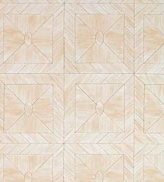 Bone Frame Wallpaper by Schumacher Natural Bone Frame Wallpaper by Schumacher Natural