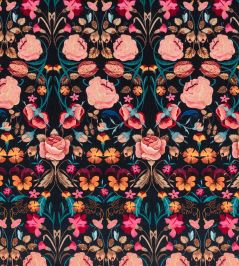 Bonita Velvet Fabric by Romo Rosa Bonita Velvet Fabric by Romo Rosa