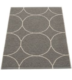 Boo Rug by Pappelina Charcoal/Linen Boo Rug by Pappelina Charcoal/Linen