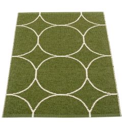 Boo Rug by Pappelina Dark Olive/Vanilla Boo Rug by Pappelina Dark Olive/Vanilla