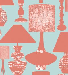 Boogie Lights Wallpaper by Ohpopsi Saltwater Coral Boogie Lights Wallpaper by Ohpopsi Saltwater Coral