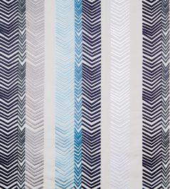 Bookend Fabric by Christopher Farr Cloth Indigo Bookend Fabric by Christopher Farr Cloth Indigo