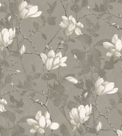 Lilly Tree Wallpaper by Borastapeter Beige Lilly Tree Wallpaper by Borastapeter Beige