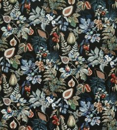 Borneo Fabric by Ashley Wilde Midnight Borneo Fabric by Ashley Wilde Midnight