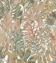 Borromee Wallpaper by Casamance Ivoire/Blush Borromee Wallpaper by Casamance Ivoire/Blush